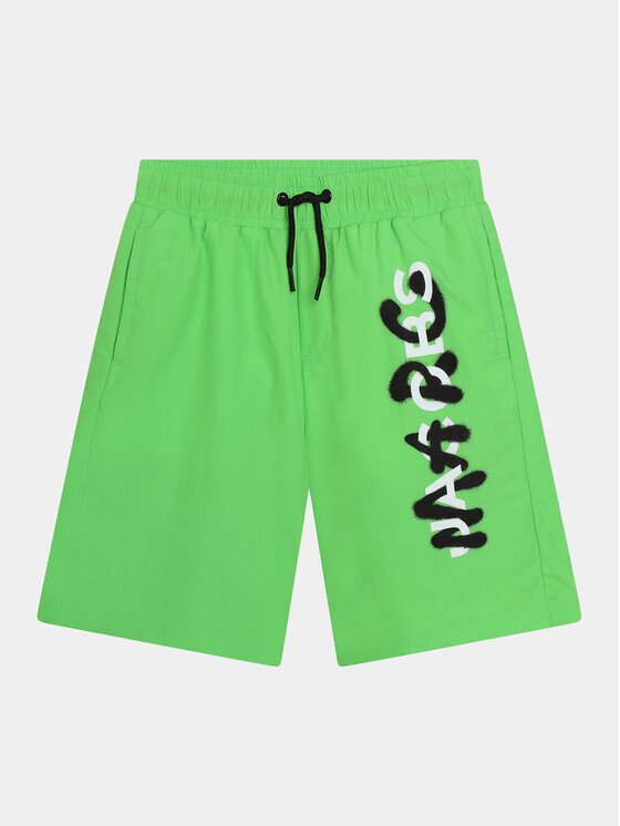 Marc Jacobs Плувни шорти W60208 S Зелен Regular Fit