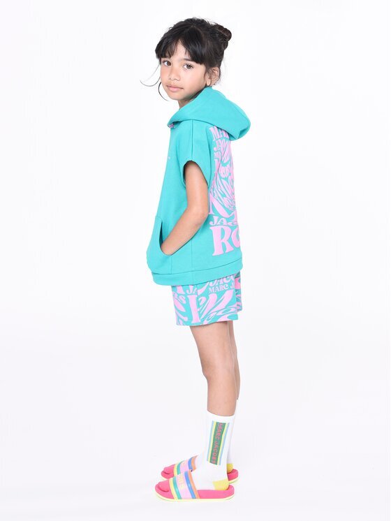 Marc Jacobs Шорти от плат W14314 S Зелен Regular Fit