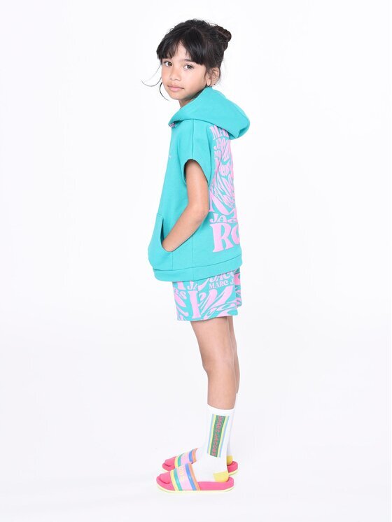 Marc Jacobs Суитшърт W15650 S Зелен Regular Fit
