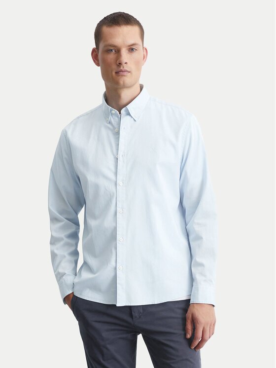 Marc O'Polo Риза B21 7268 42342 Светлосиньо Regular Fit