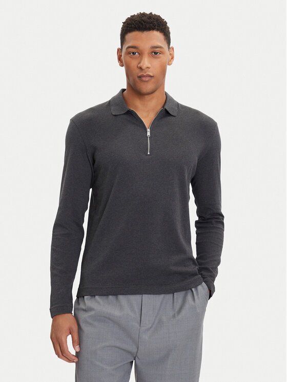 Marc O'Polo Тениска с яка и копчета M29 2144 52078 Regular Fit