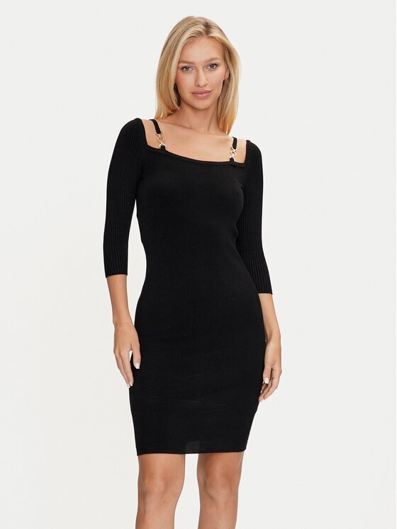 Marciano Guess Коктейлна рокля 4YGK58 5613Z Slim Fit