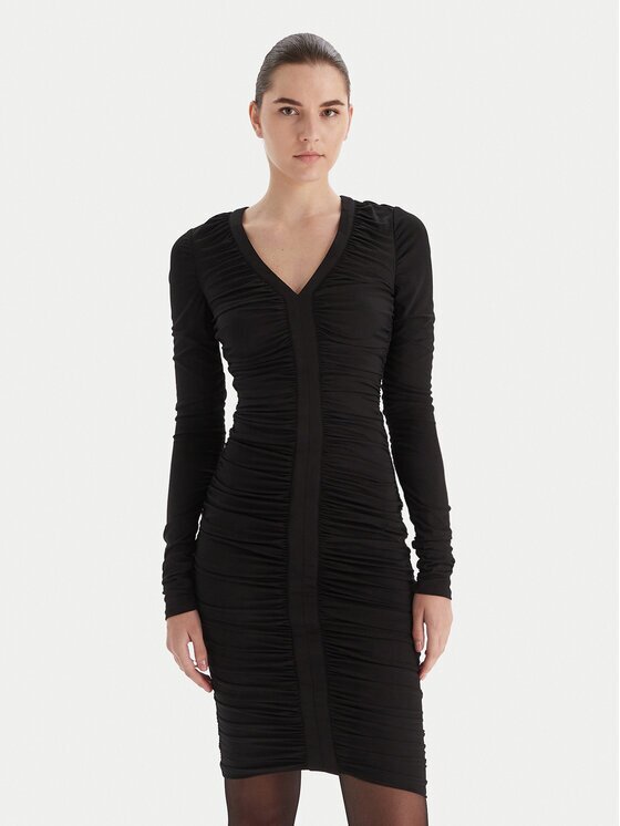 Marciano Guess Коктейлна рокля 5BGK25 6257A Slim Fit