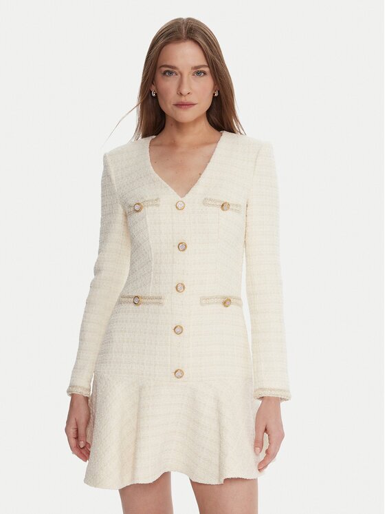 Marciano Guess Коктейлна рокля 5BGK36 7394A Regular Fit