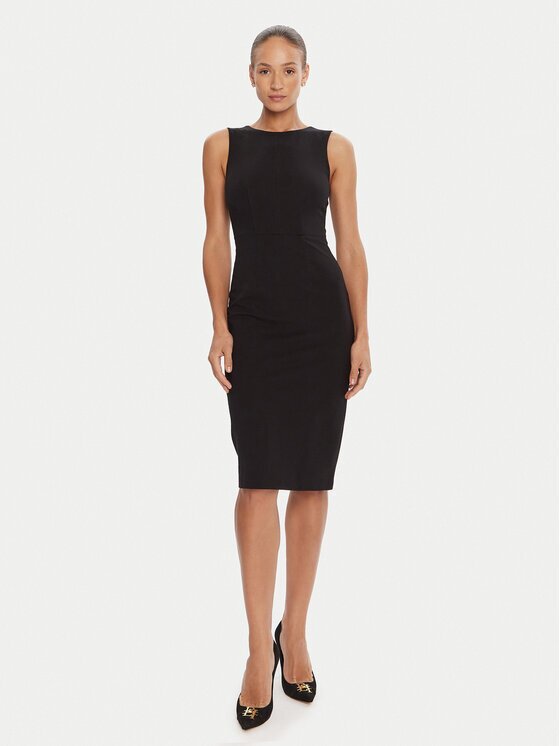 Marciano Guess Коктейлна рокля 5YGK30 7160A Slim Fit