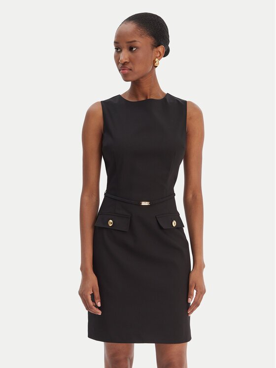 Marciano Guess Коктейлна рокля 6RGK17 7311A Regular Fit