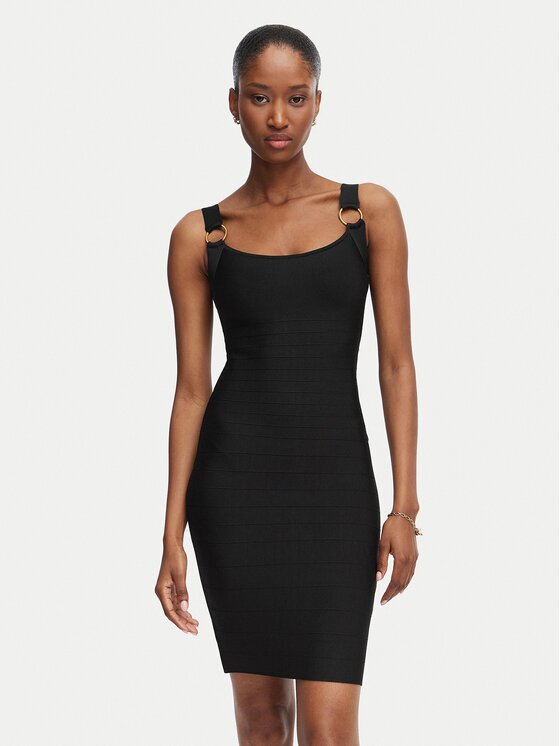 Marciano Guess Коктейлна рокля G6YK40 Z1082 Slim Fit