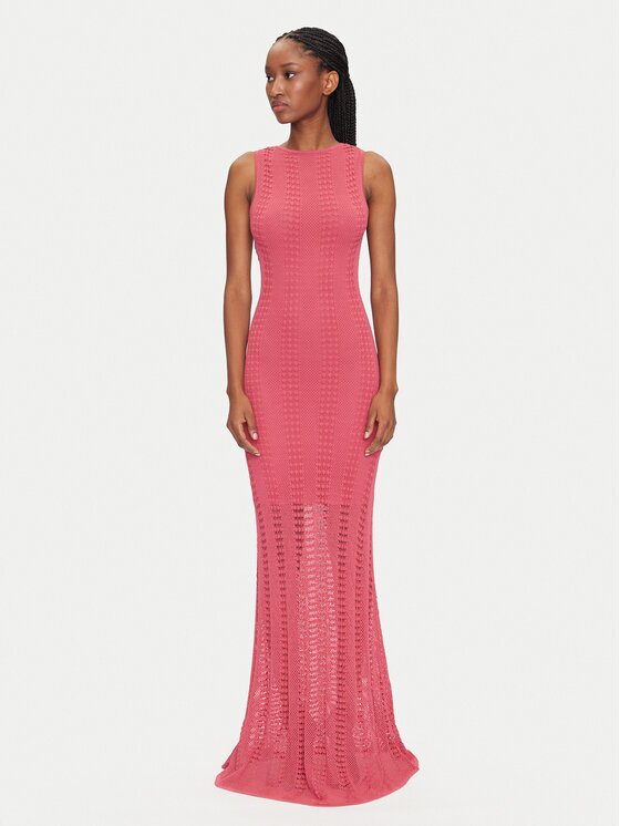 Marciano Guess Плетена рокля 5GGK44 5869Z Екрю Regular Fit