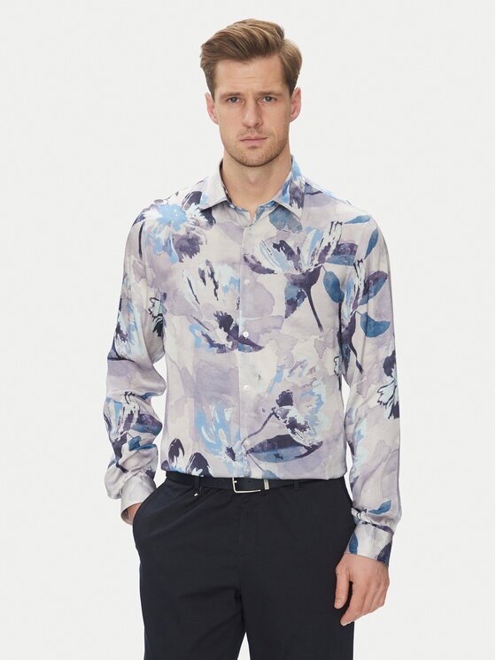 Marciano Guess Риза 5GHH21 4467Z Светлосиньо Regular Fit