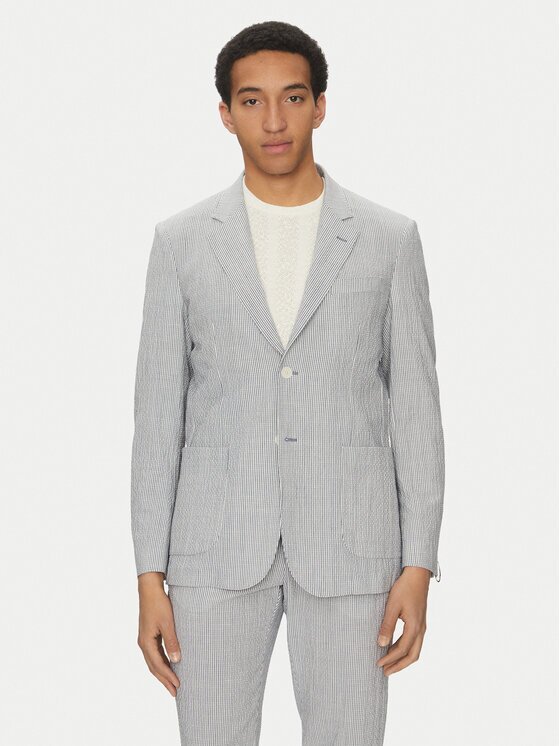 Marciano Guess Сако 5GHN16 2314Z Светлосиньо Slim Fit