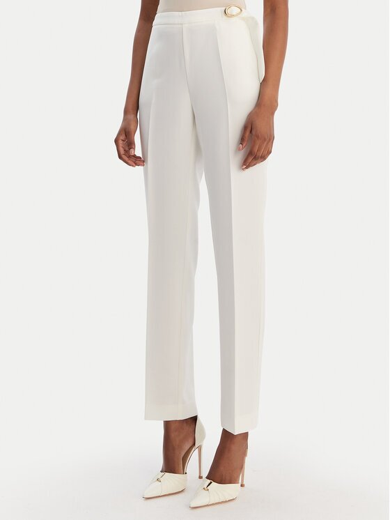 Marciano Guess Текстилни панталони 6RGB02 7357A Екрю Regular Fit
