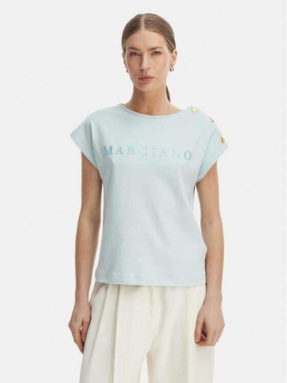 Marciano Guess Тишърт G6GI04 K3505 Екрю Regular Fit