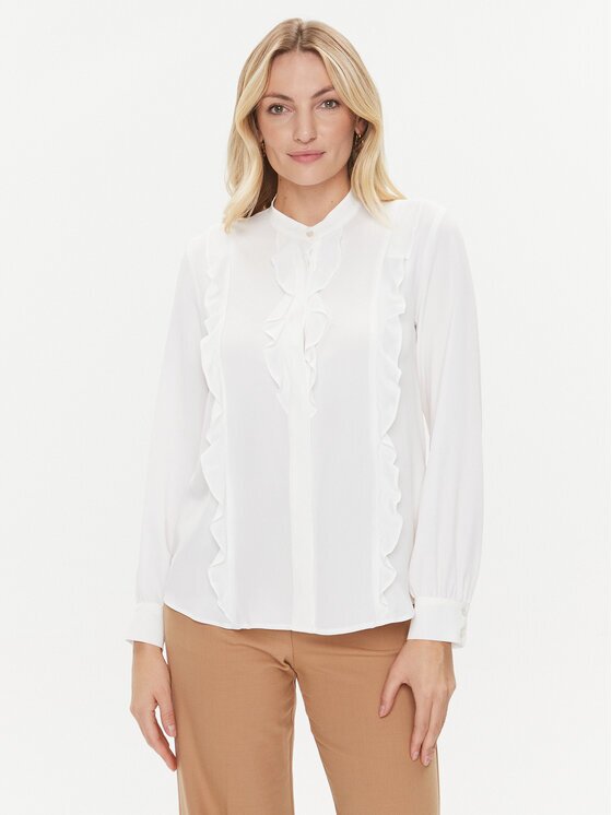 Marella Блуза Aguzze 2331160536200 Екрю Regular Fit