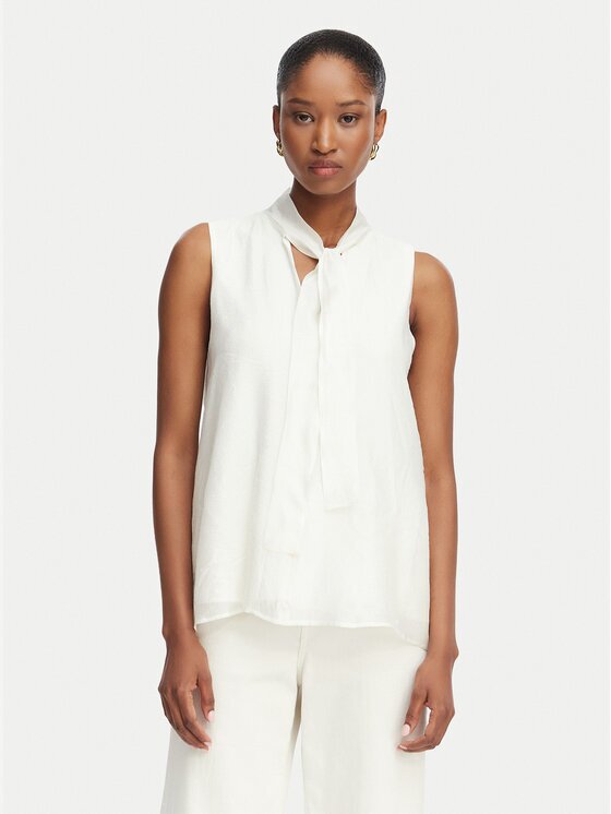 Marella Блуза Esposto 2615111092 Екрю Regular Fit