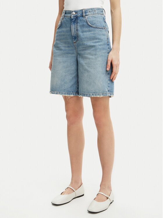 Marella Дънкови шорти Short 2513141024 Relaxed Fit