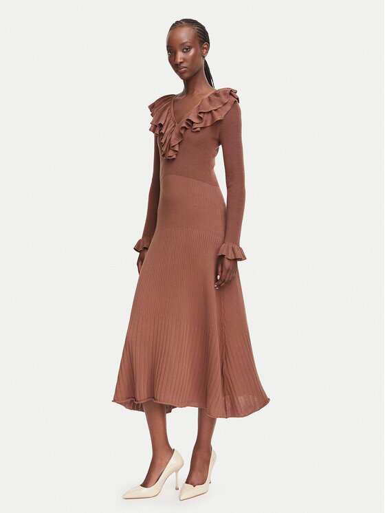 Marella Плетена рокля Slatino 2623326034 Regular Fit