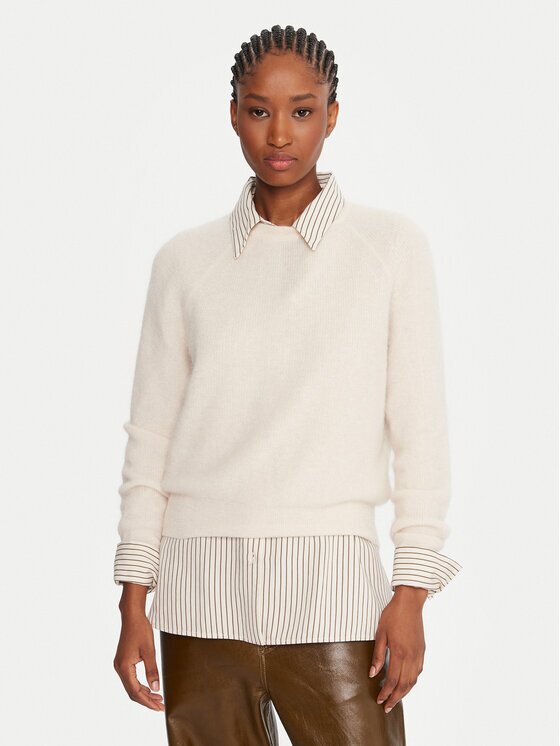 Marella Пуловер Digione 2523366414 Екрю Regular Fit