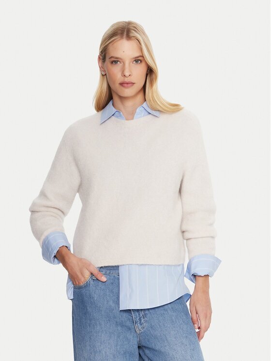 Marella Пуловер Tania 2523366352 Екрю Regular Fit