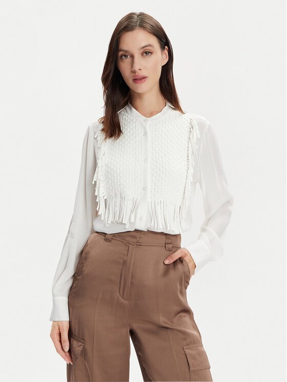 Marella Риза Sigma 2413111032 Екрю Regular Fit