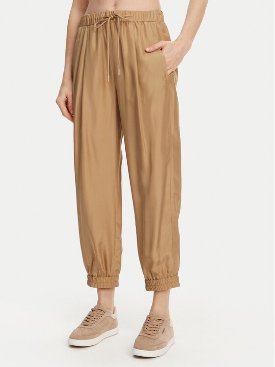 Marella Текстилни панталони Abetaia 2513131095 Relaxed Fit