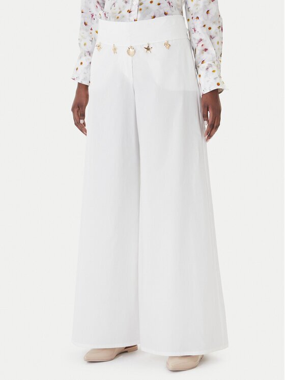 Marella Текстилни панталони Gala 2613131122 Wide Leg