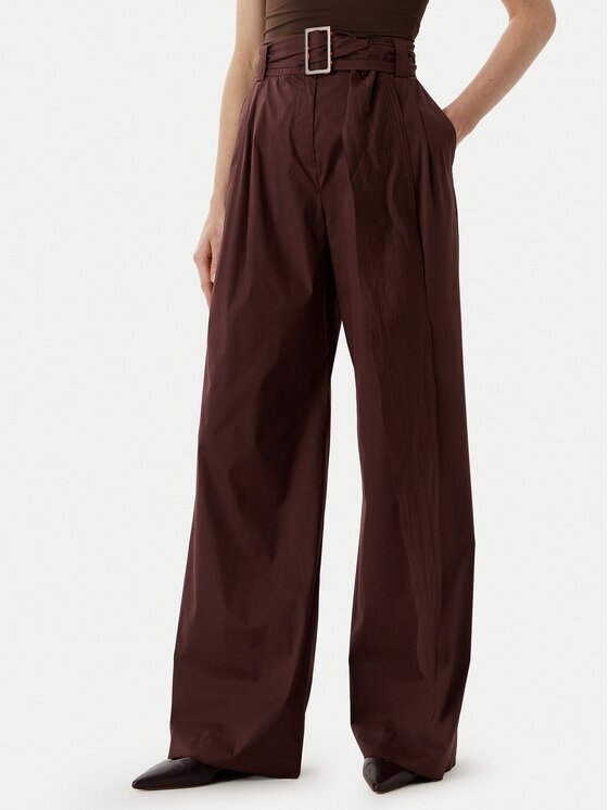 Marella Текстилни панталони Navile 2613131072 Relaxed Fit