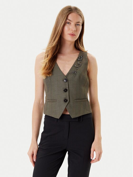 Marella Жилетка за костюм Cantico 2523156031 Slim Fit