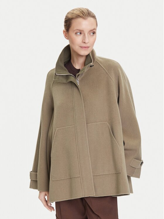MAX&Co. Вълнено палто Letizia 2526086071200 Oversize