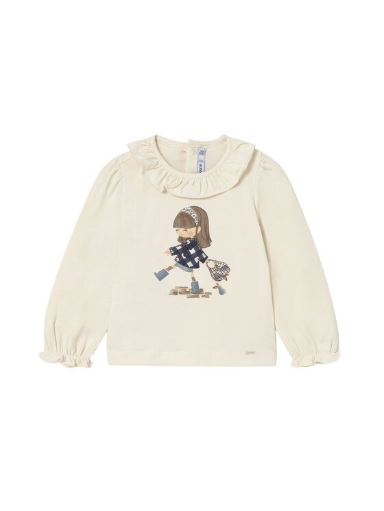 Mayoral Блуза 2076 Екрю Regular Fit