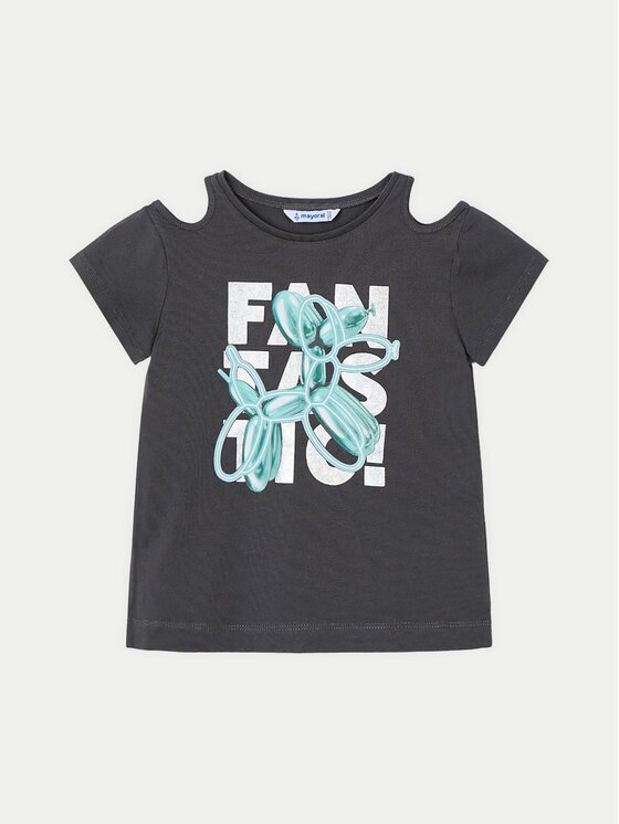 Mayoral Блуза 3056 Черен Regular Fit