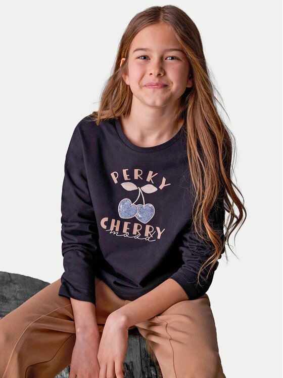 Mayoral Блуза 7021 Черен Regular Fit
