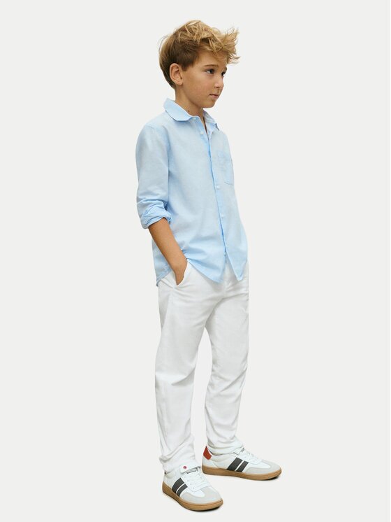 Mayoral Чино панталони 530 Екрю Slim Fit