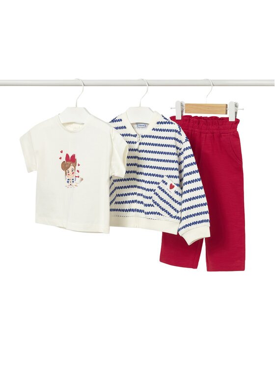 Mayoral Детски комплект 1830 Червен Regular Fit