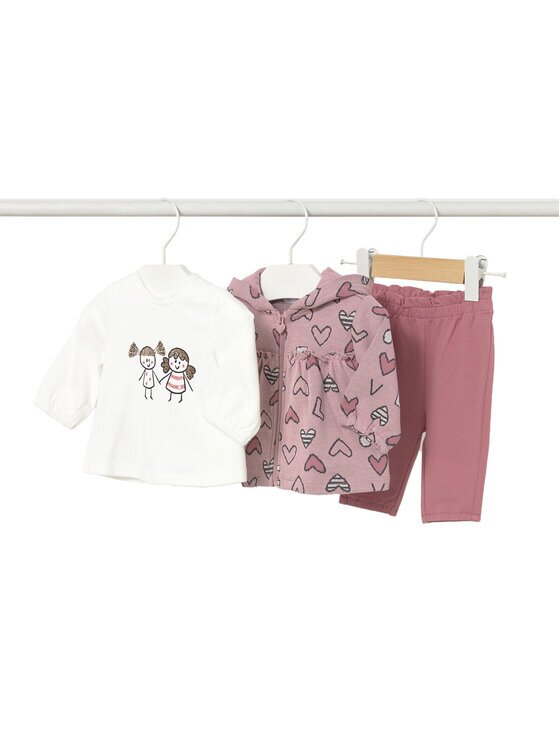 Mayoral Детски комплект 2633 Розов Regular Fit