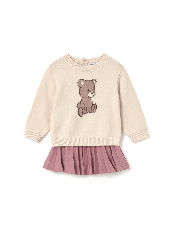 Mayoral Детски комплект 2925 Бежов Regular Fit