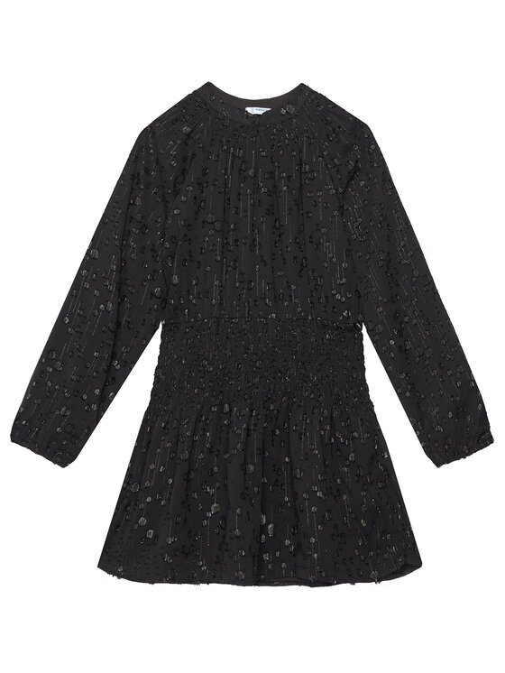 Mayoral Ежедневна рокля 7909 Черен Regular Fit