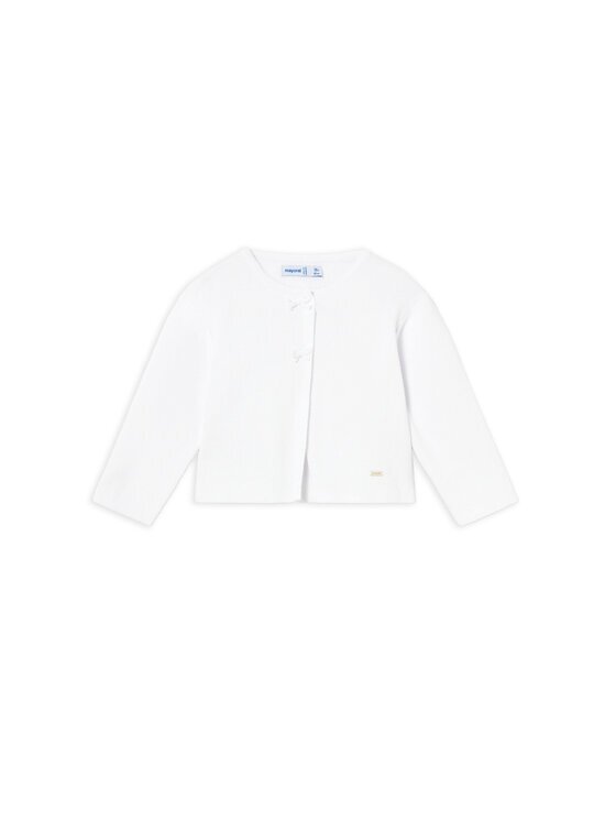Mayoral Кардиган 1307 Бял Regular Fit