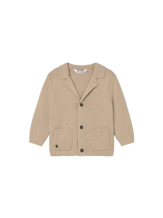 Mayoral Кардиган 2418 Бежов Regular Fit