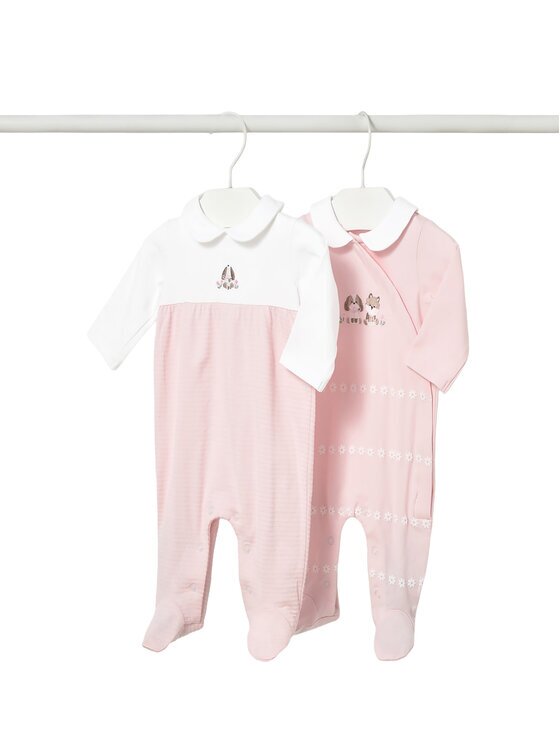 Mayoral Комплект гащеризони 1703 Розов Regular Fit