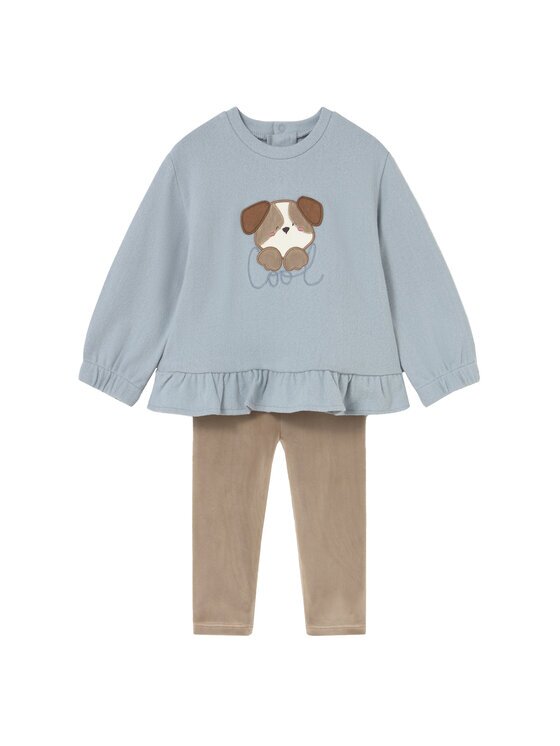 Mayoral Комплект суитшърт и клин 2738 Цветен Regular Fit