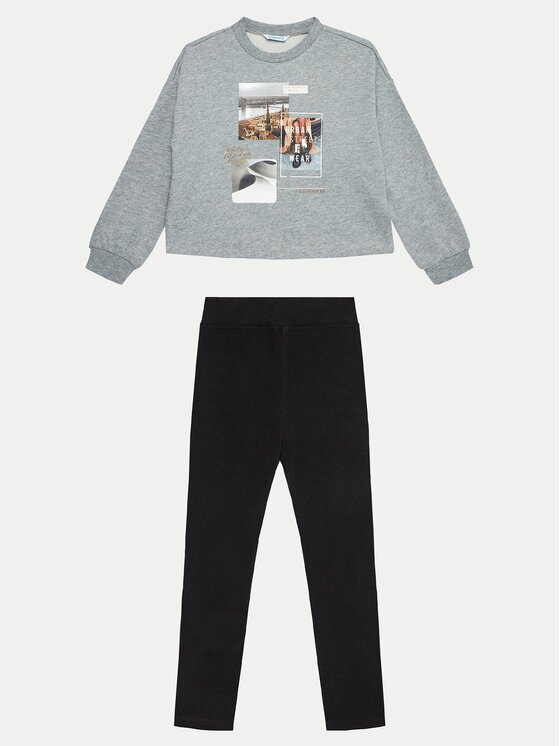 Mayoral Комплект суитшърт и клин 7754 Regular Fit