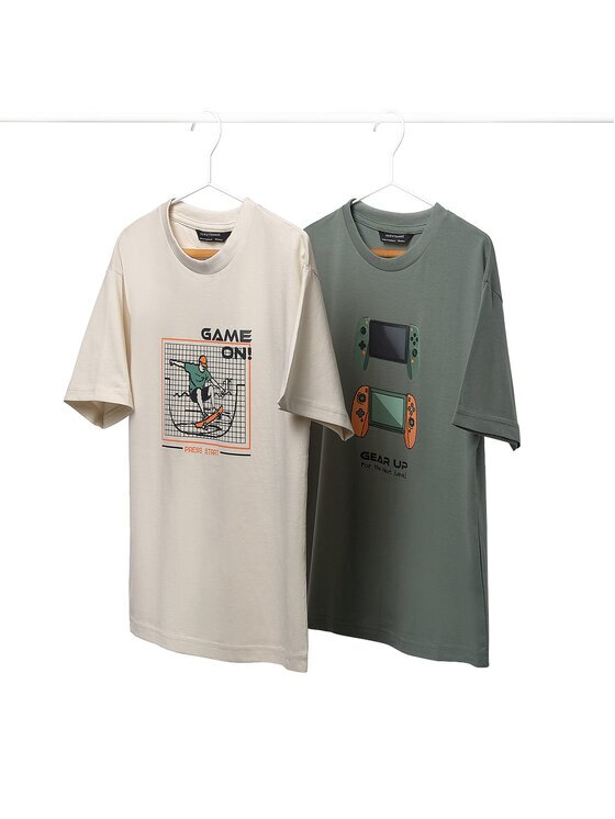 Mayoral Комплект тениски 6040 Regular Fit