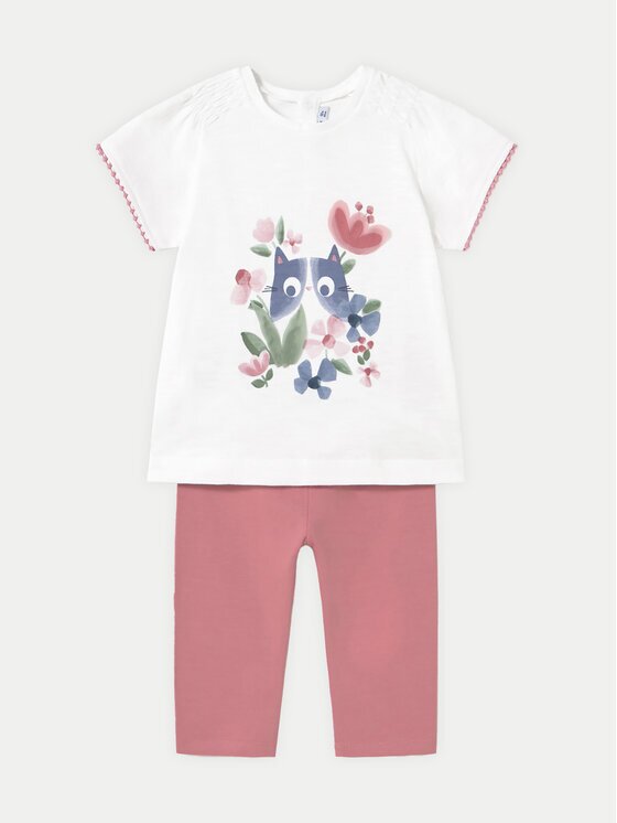 Mayoral Комплект тишърт и клин 1736 Regular Fit