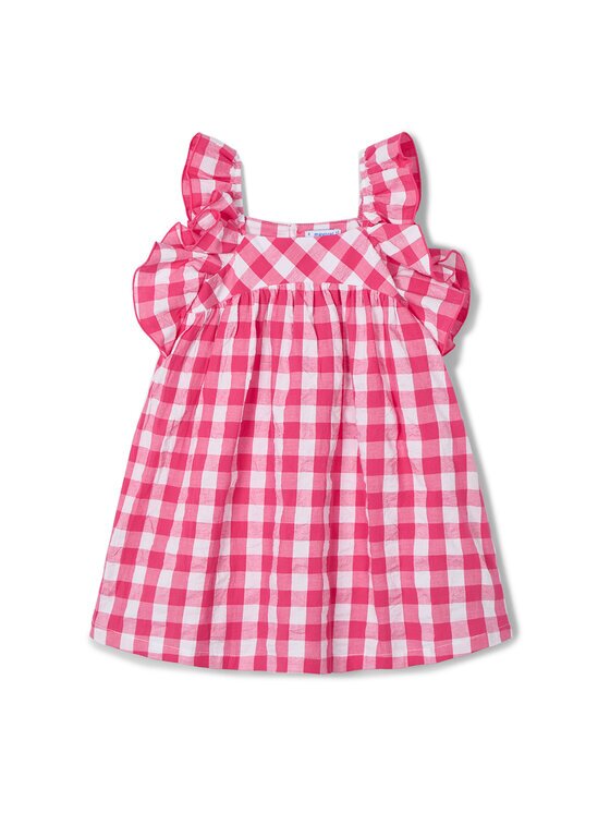 Mayoral Лятна рокля 3935 Червен Regular Fit