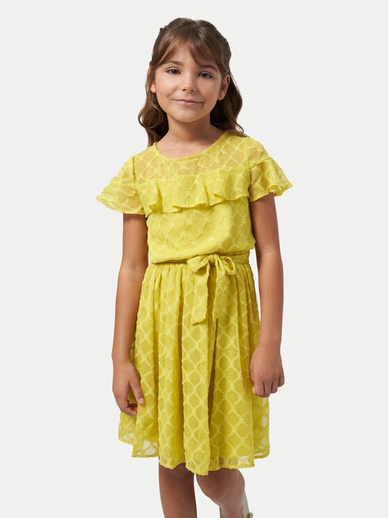 Mayoral Лятна рокля 6948 Regular Fit