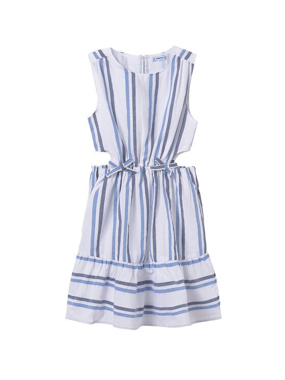Mayoral Лятна рокля 6982 Екрю Regular Fit