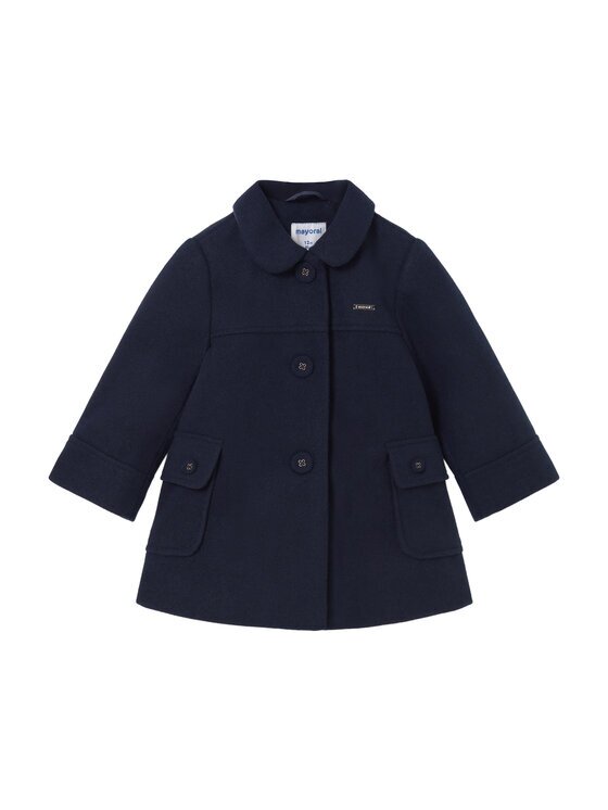 Mayoral Преходно палто 2433 Тъмносин Regular Fit