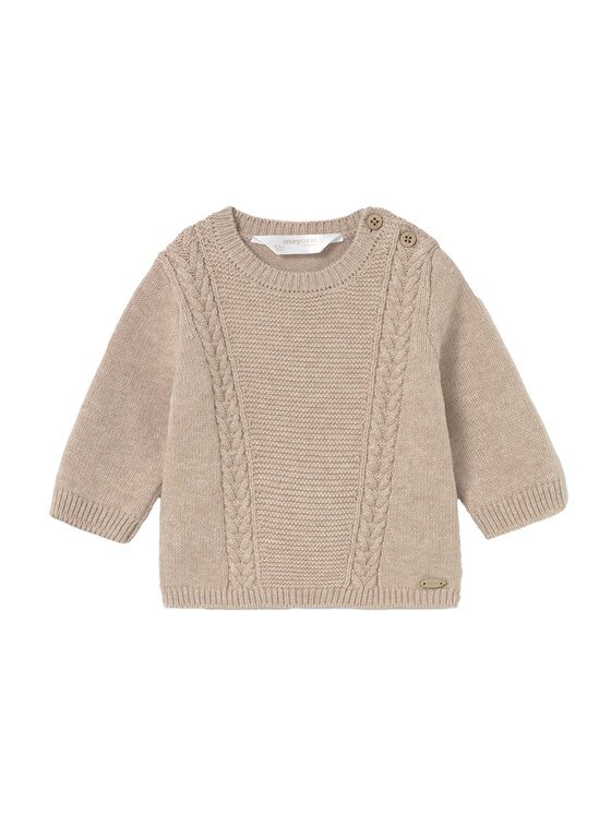 Mayoral Пуловер 2334 Бежов Regular Fit