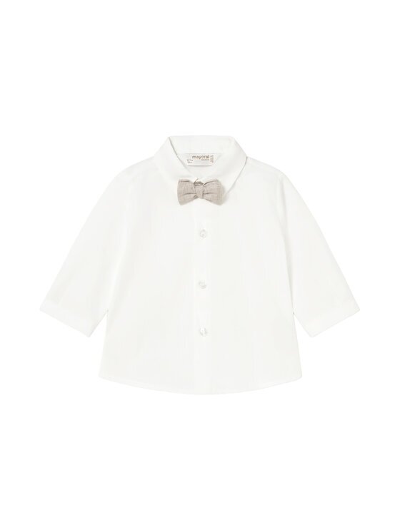 Mayoral Риза 1101 Екрю Regular Fit