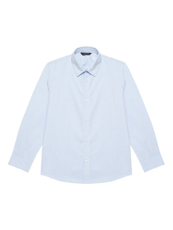 Mayoral Риза 874 Светлосиньо Regular Fit